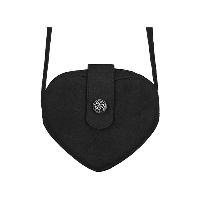 Bolsa Oktoberfest Negra Señoras En Forma De Corazón