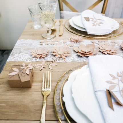 Cajas de regalo Cubo con Tarjetas de Nombre 6cm 10pcs