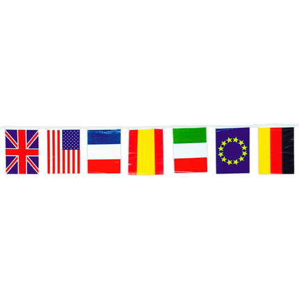 Línea de bandera Países 50 m