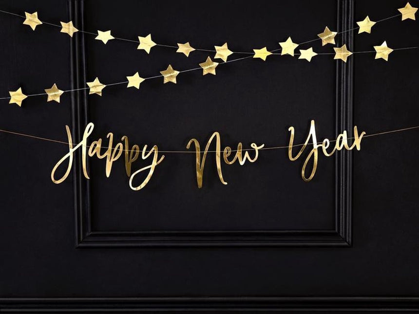 Guirnalda Estrella Oro 3,6m