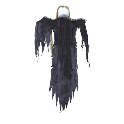 Muñeca de Halloween Esqueleto a cuadros 1,2m