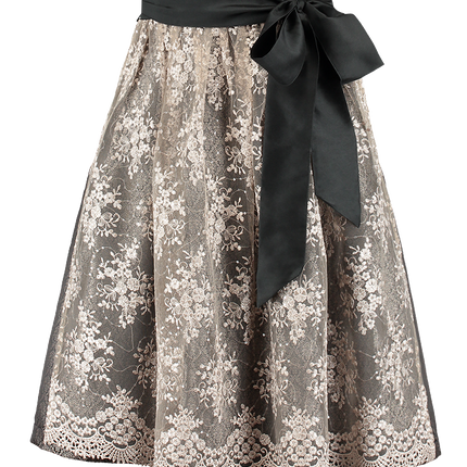 Vestido Dirndl Negro Oktoberfest Damas Terciopelo