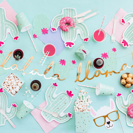 Bandejas para Palomitas Verde Menta 12,5cm 6pcs