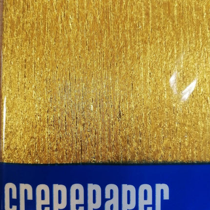 Papel crepé Oro 50cm 1,5m