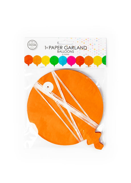 Guirnalda de Globos de Colores 6m