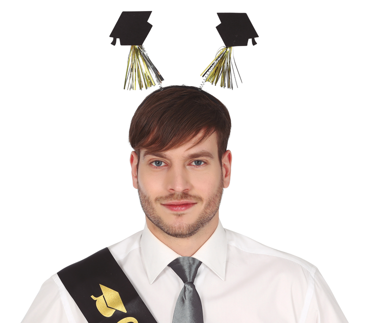 Diadema Mini Sombreros Graduados