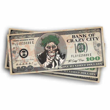 Billetes falsos de Halloween 15cm