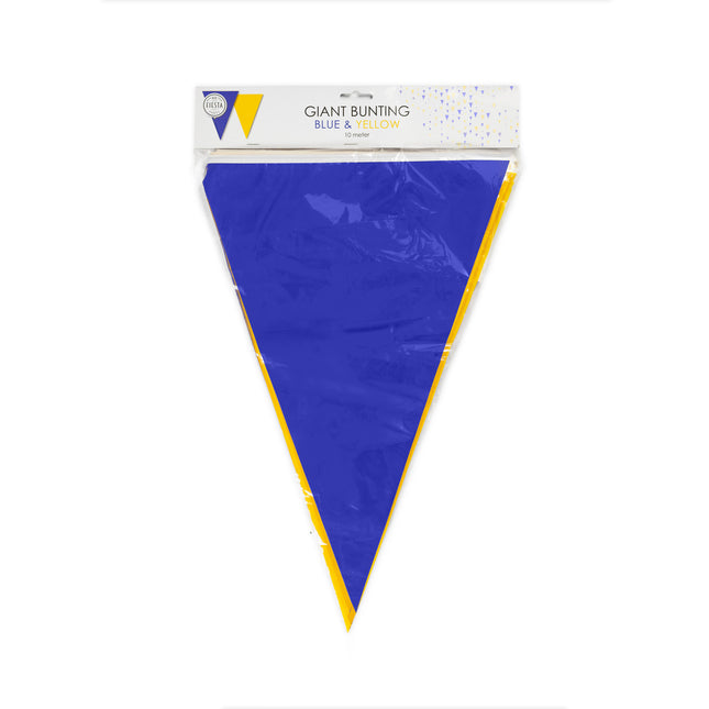 Guirnaldas XL Azul/Amarillo 10m
