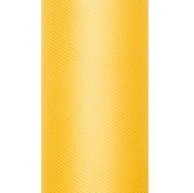 Rollo Tul Amarillo 15cm 9m