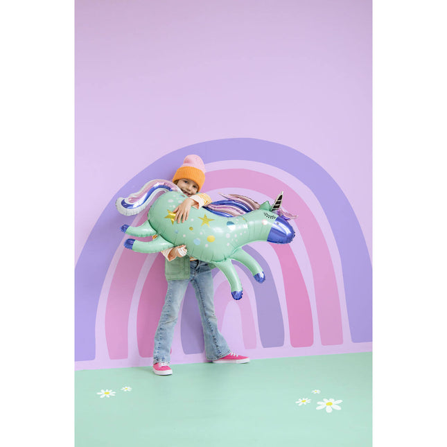 Globo de Helio Unicornio Vacío