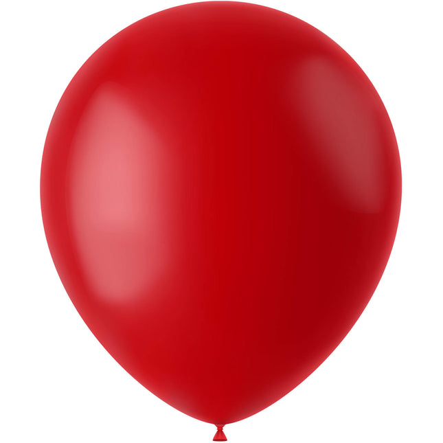 Globos Rojos Rojo Rubí 33cm 10pcs