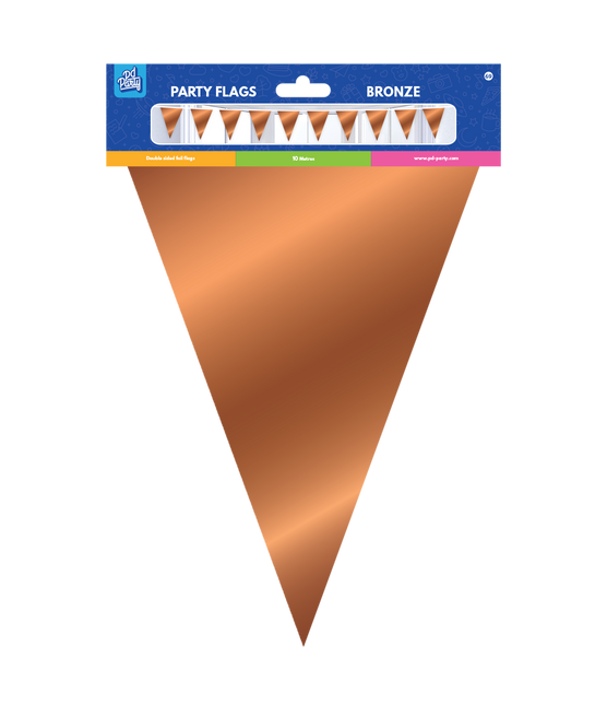 Guirnalda Bronce Metálico 10m