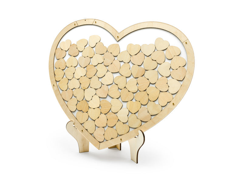 Libro de visitas Corazones 44cm