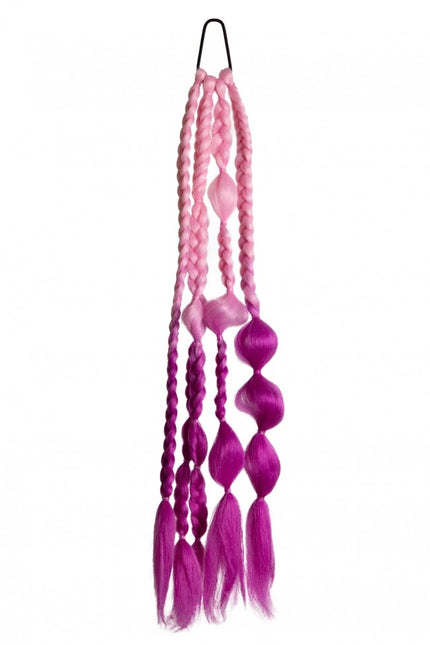 Festival de extensiones de pelo Rosa suave/Rosa fuerte