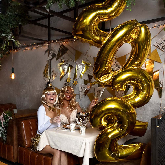 Guirnalda Dorada Metálica 10m