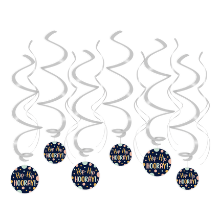 Feliz Cumpleaños Decoración Colgante Hip Hip Hooray 70cm