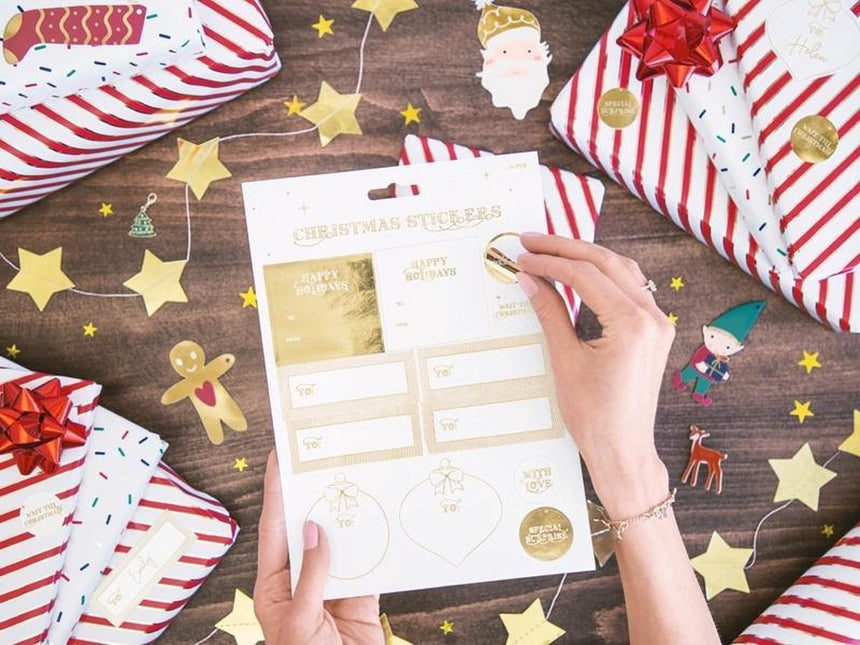 Guirnalda Estrella Oro 3,6m