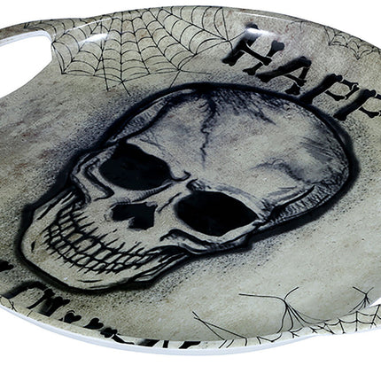 Bandeja Halloween Esqueleto 30cm