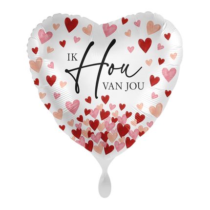 Globo de Helio Te Quiero Corazón Vacío