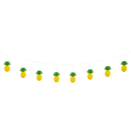 Guirnalda de nido de abeja Piña 2,1m