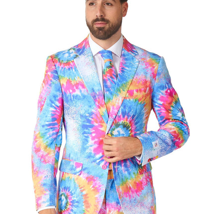 Traje Arco Iris Hippie 60s Hombre <tc>OppoSuits</tc>