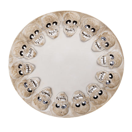 Bandeja Halloween Calaveras 40cm