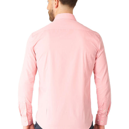 Camisa rosa claro para hombre <tc>OppoSuits</tc>