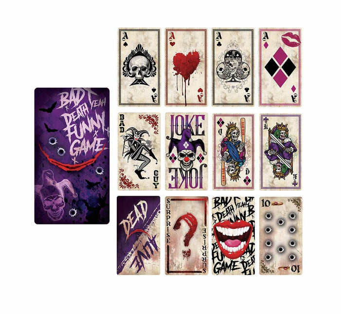 Juego de cartas de Halloween Joker 20cm