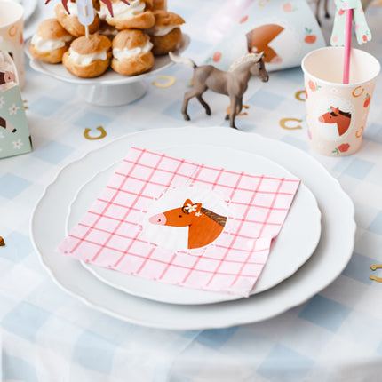 Servilletas Caballo 33cm 12ud