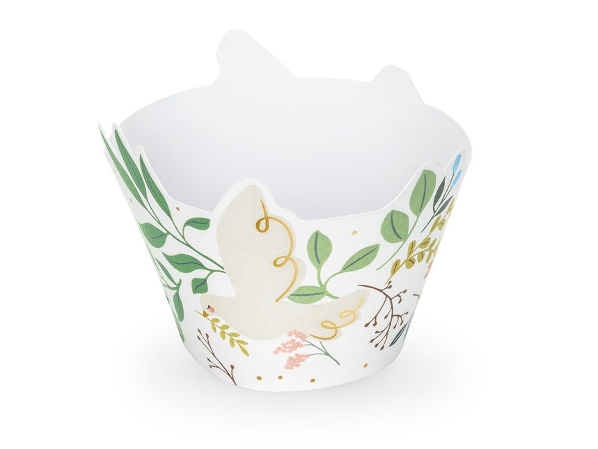 Moldes Cupcake Flores 6pcs