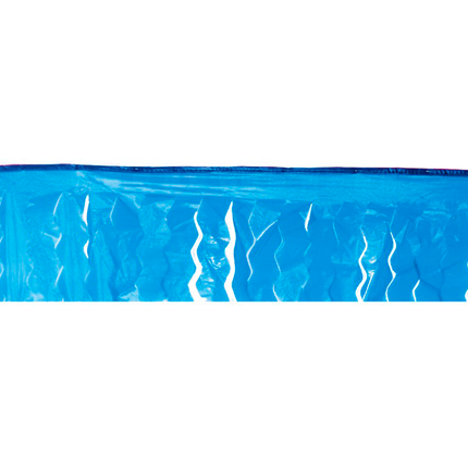 Guirnalda de flecos azules 25m