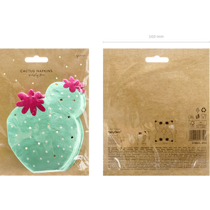 Servilletas Cactus 13,5cm 20pcs