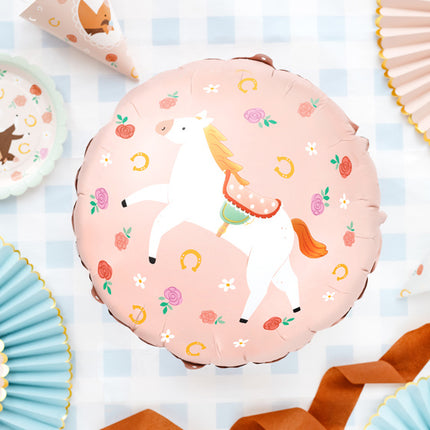 Globo de Helio Caballo Vacío 45cm