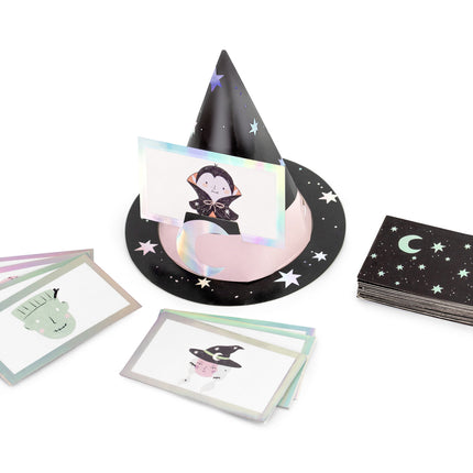 Juego de cartas de Halloween Quién soy 46 piezas