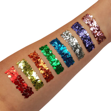 Purpurina Lunar Clásica Gel Purpurina Grueso Lavanda 12ml