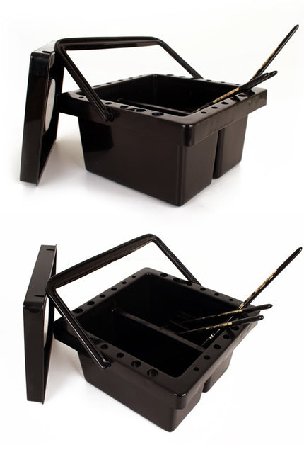 PXP Cepillos Bandeja de limpieza Negro