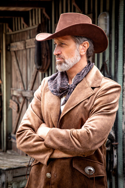 Chaqueta vaquera Western para hombre