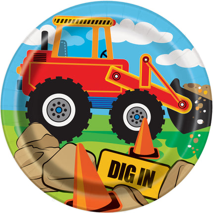 Bob El Constructor Platos 18cm 8pcs