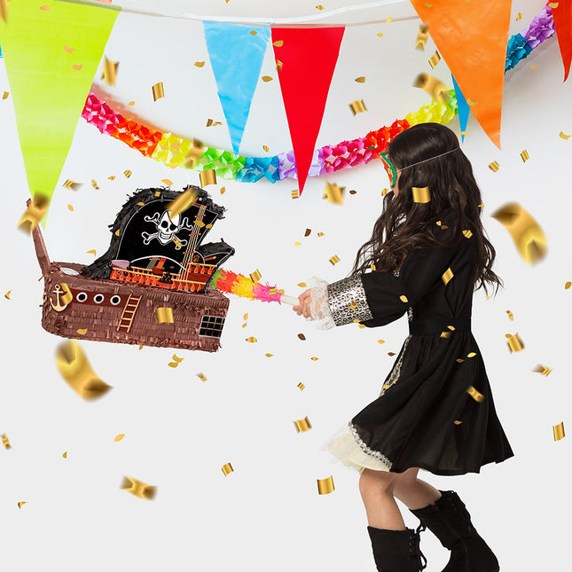 Barco Pirata Piñata 59cm