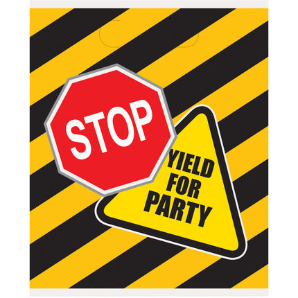 Construcción Bolsas Compartidas 23cm 8ud