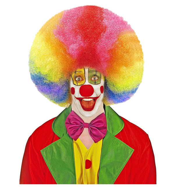 Peluca de Color Afro Extra Grande