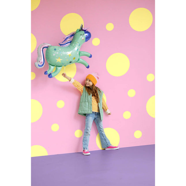 Globo de Helio Unicornio Vacío