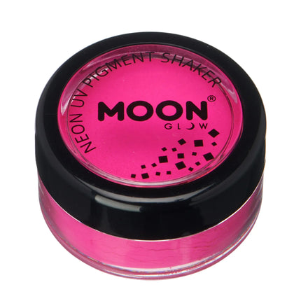 Moon Glow Pigmento UV Neón Shakers Rosa Intenso 5g