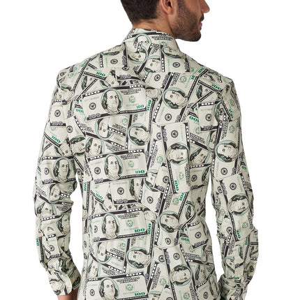 Camisa Dólar Dinero Hombre <tc>OppoSuits</tc>