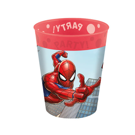 Vaso Spiderman Reutilizable 250ml
