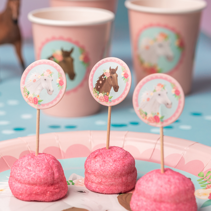 Palos de cóctel para caballos