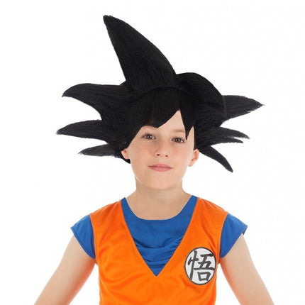 Peluca Goku Saiyan Niño Negro Niño Dragon Ball Z
