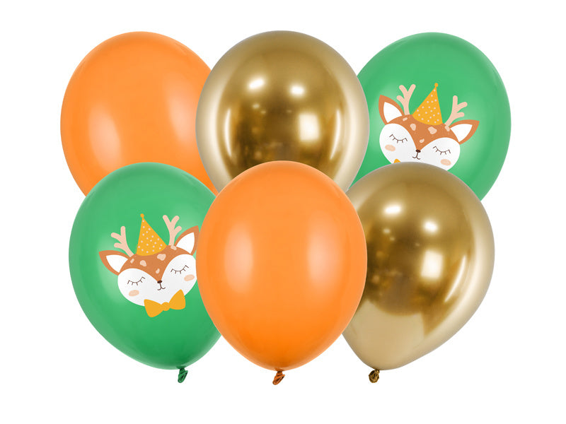 Globos Ciervo 30cm 6pcs