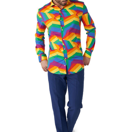 <tc>Zig</tc> Camiseta Arco Iris Sierra Hombre <tc>OppoSuits</tc>