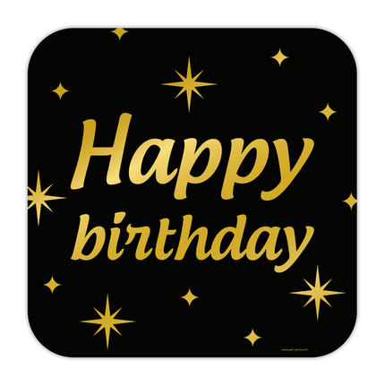 Letrero de Feliz Cumpleaños 50cm